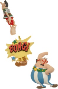 Set 3 mini magnets Obélix